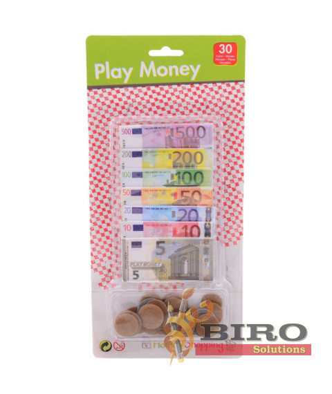 JT Set de joc bani euro, 44931